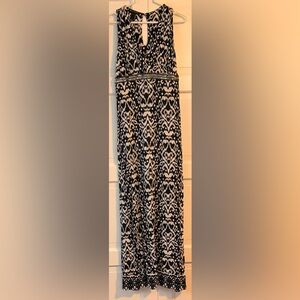 INC maxi dress. L. Beautiful accent under breast.